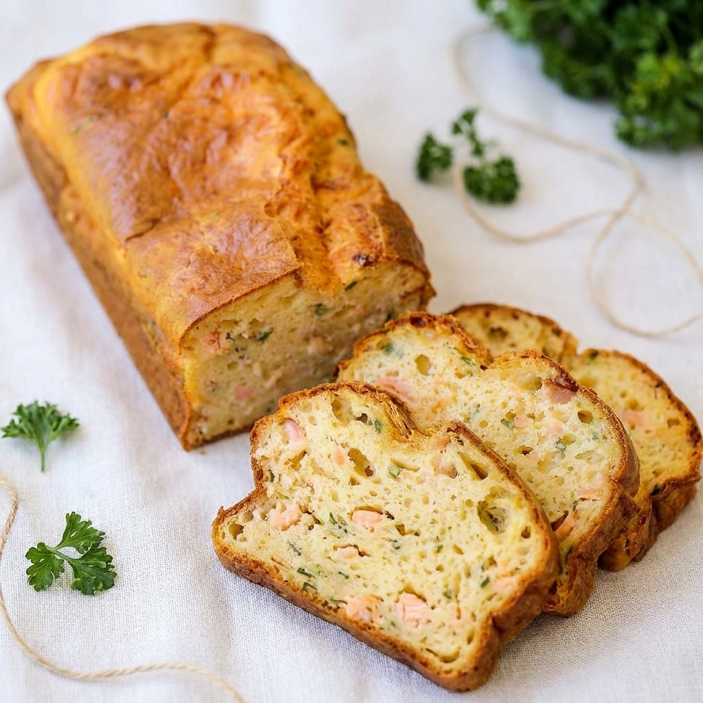 Cake au thon et à la courgette