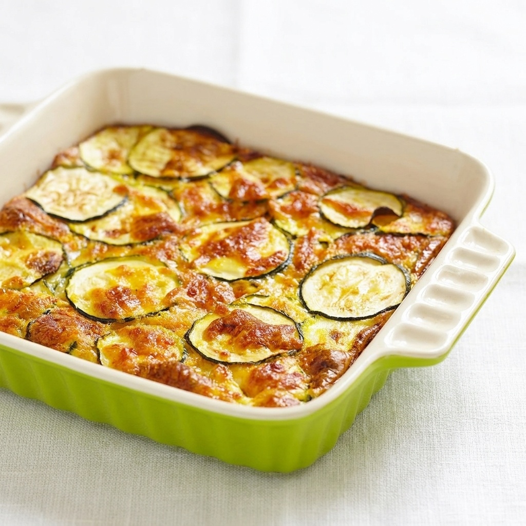 Gratin de courgettes au four
